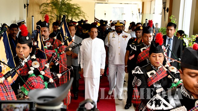 tri forces commanders at ratmalana
